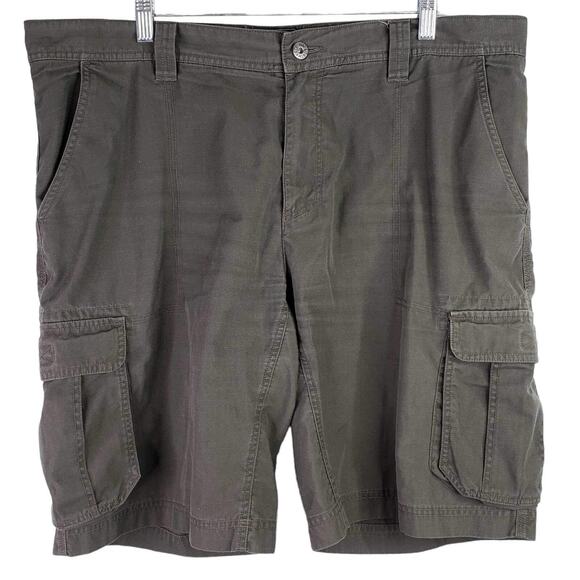 The North Face Shorts Men's Size 40 Regular Green Cargo Ripstop Canvas - Picture 2 of 13